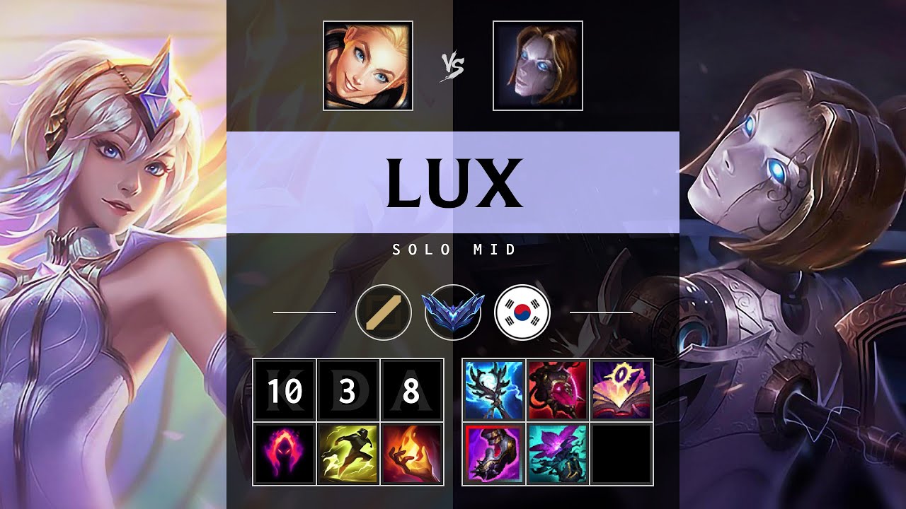 Lux Mid vs Orianna - KR Diamond Patch 25.S1.3