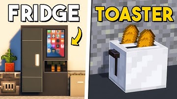 Minecraft: 20+ KITCHEN Build Hacks & Designs!