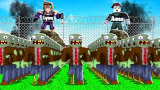 CREO IL PIÙ GRANDE ESERCITO DI ZOMBIE SU ROBLOX! APOCALISSE ZOMBIE! screenshot 3
