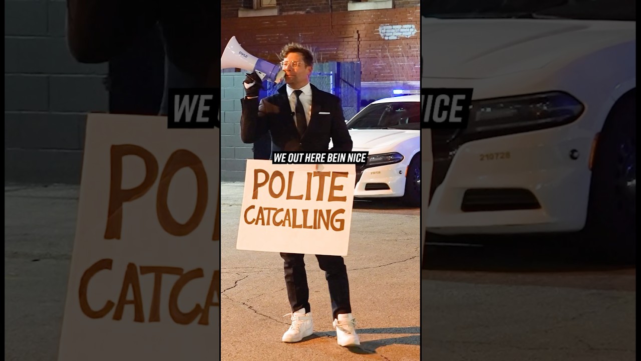 catcalling strangers… politely