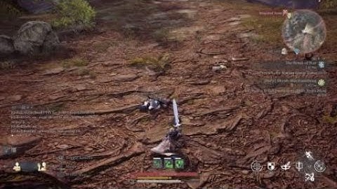 Bless Unleashed PS4 Console PVP Open World PVP Crusader Gameplay