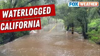 Rain From Atmospheric River Raising Concerns For Mudslides In Orange County