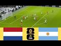 Netherlands vs Argentina | FIFA World Cup 2026 | PES 2021 Simulation