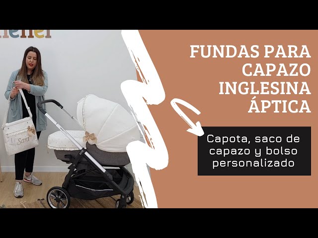 Fundas para capazo Inglesina Áptica - Saco, capota y bolso personalizado -  Nenel ✨ 