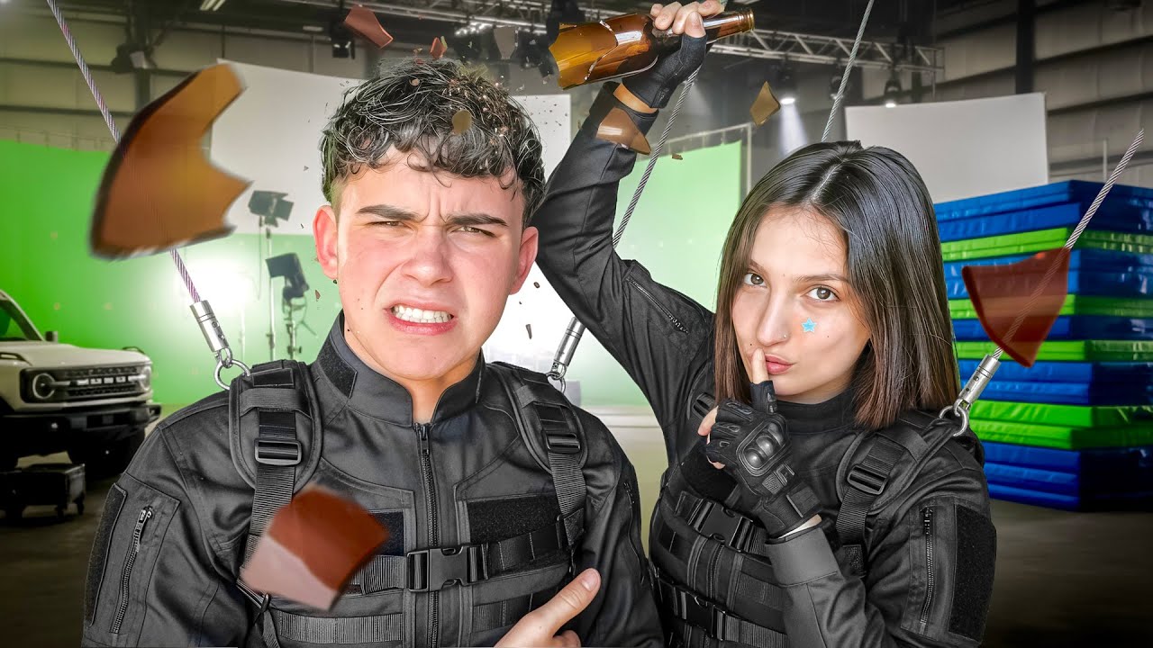 Sobreviví 24hs como Doble de Riesgo con Angie Velasco