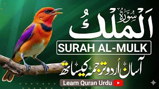 Download Lagu Surah Al Mulk 💚 (سورةالملك) With Beautiful voice HD | With Urdu \u0026 Hindi Translation 💚منصور غزنوي  MP3