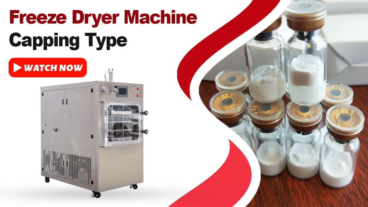 How This Capping Freeze Dryer Seals Vial with Precision​?