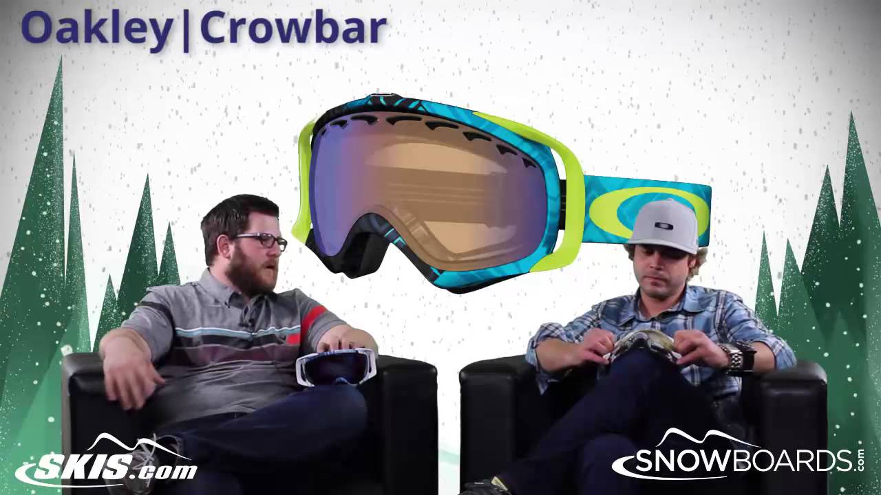 2017 Oakley Crowbar Goggle Overview by SkisDOTcom and