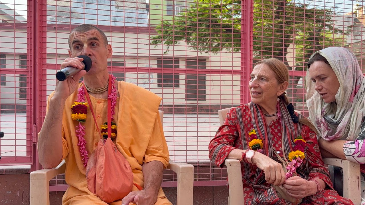 06.03.26 Вриндаван. Храм Модан Мохан. Самадхи Санатана Госвами