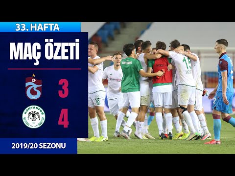 Trabzonspor (3-4) İH Konyaspor | 33. Hafta - 2019/20