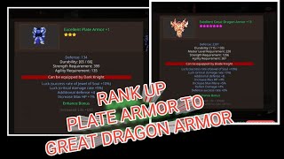 ERA OF LORENCIA NEW NEXTGEN HOW TO RANK UP PLATE ARMOR TO GREAT DRAGON ARMOR
