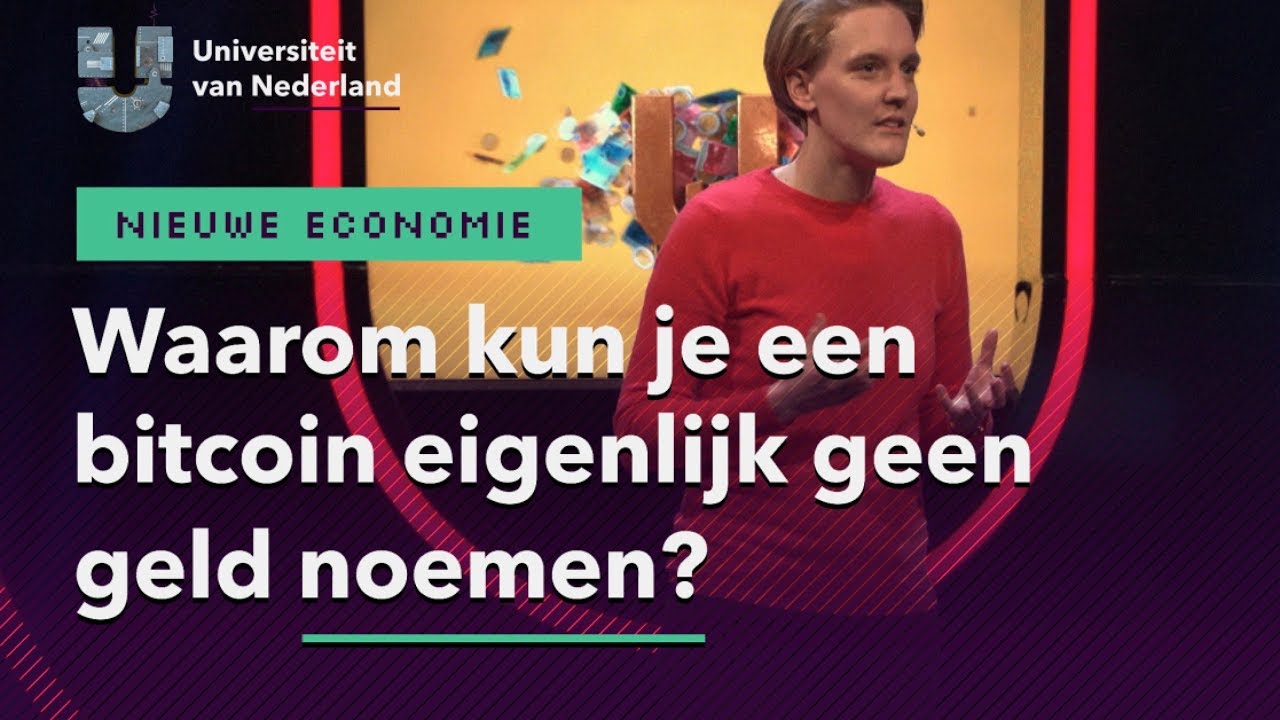 Waarom kun je een bitcoin eigenlijk geen geld noemen? | NIEUWE ECONOMIE