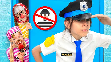 Eva and Friends Safe the Day and Police games for kids