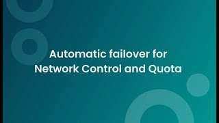 Failover system in Network Control and Quota. How to manually override the gateway.