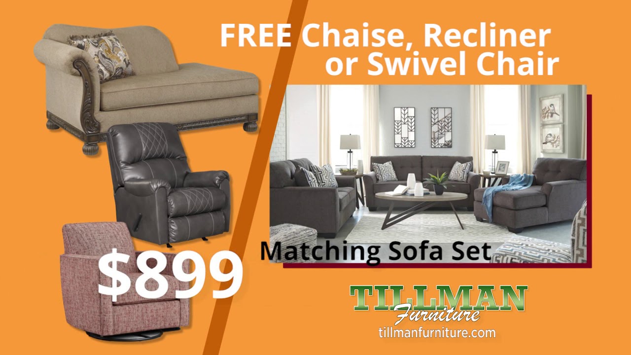 Tillman Furniture - "Fall Freebies" - YouTube
