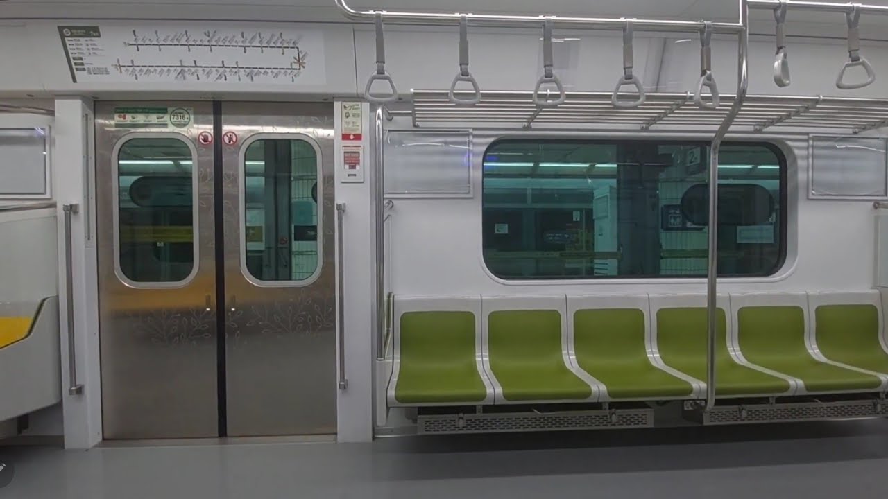 서교공 7호선 온수발 장암행 온수 ~ 철산 주행