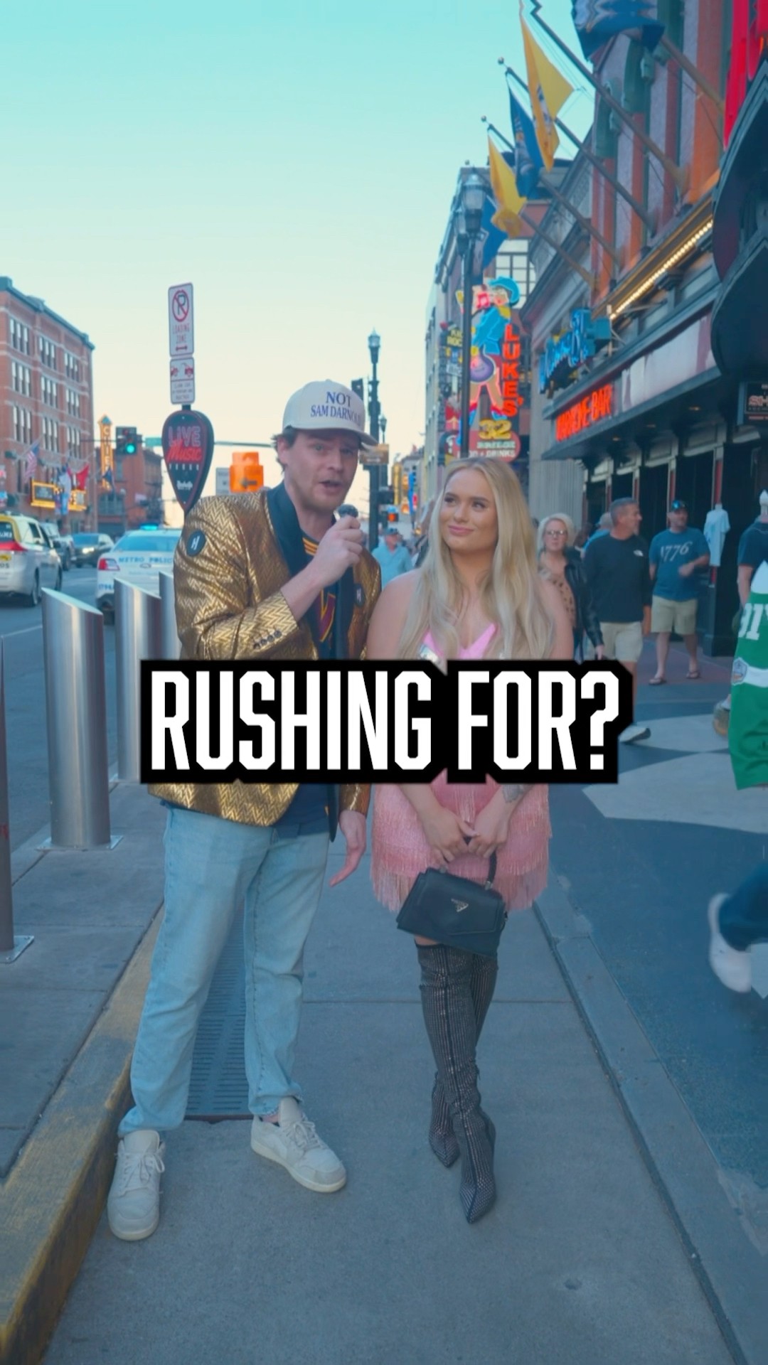 This girl was CONFIDENT with how many rushing yards she’d have in a SEC game ??