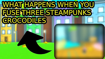 WHAT HAPPENS WHEN YOU FUSE THREE STEAMPUNK CROCODILES? (pet sim x) | Gaming With Totiyara