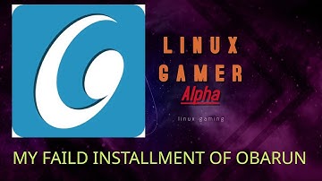 my fail installment of obarun