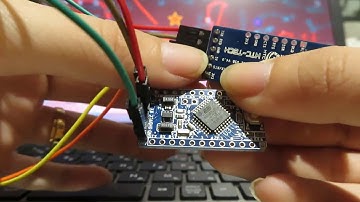 Arduino Pro Mini kết hợp với CP2102 USB V4.0  (Hướng dẫn nạp code và test mạch)
