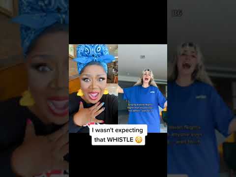 Beautiful girl with Amazing WHISTLE NOTES shocks Vocal Coach (Reaction)