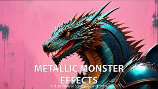 Unreal Engine 5 7 Metallic Monster Effects