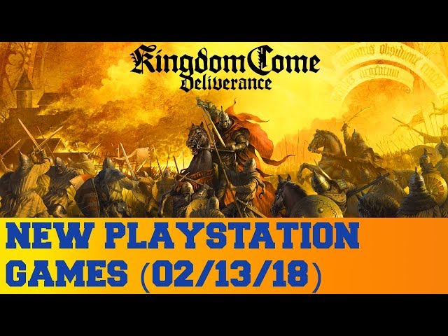 New PlayStation Games for February 13th 2018