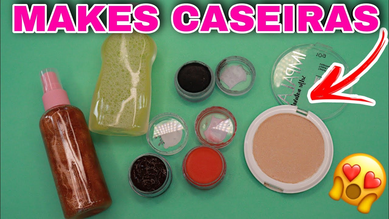 MELHORES PRODUTOS DE MAQUIAGEM CASEIRA - Hosana De Lima
