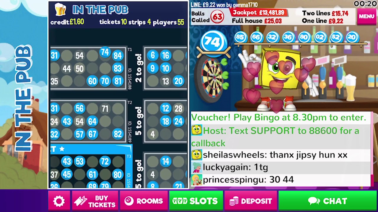 Pocket Win Online Bingo! YouTube