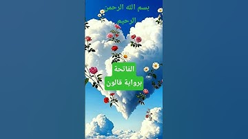 سورة الفاتحة برواية قالون عن نافع المدني