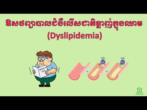 ឱសថព្យាបាលជំងឺលើសជាតិខ្លាញ់ក្នុងឈាម (Dyslipidemia Pharmacology)