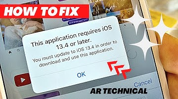 Fix: This Application Requires ios 14.0 or Later