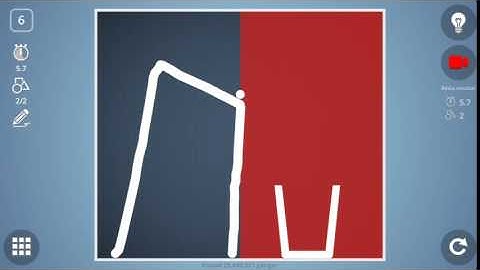 Check out how I solved level 6 in Brain It On! #BrainItOn