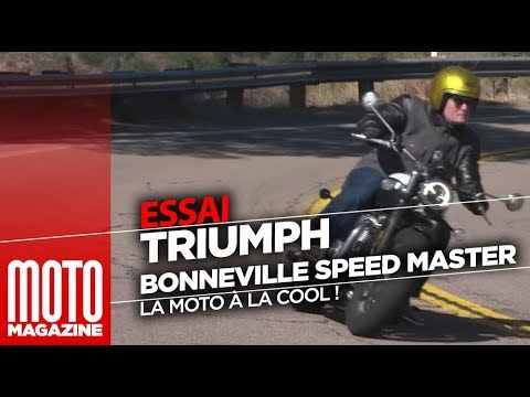 Triumph Bonneville Speed Master - Essai Moto Magazine