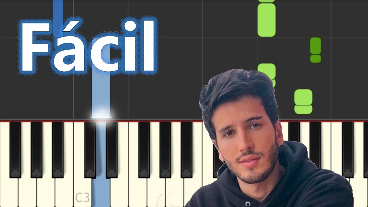 Cristina - Sebastian Yatra/Piano Tutorial(Facil)/Synthesia