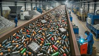 How Millions of EV Batteries Are Recycled in Modern Factories