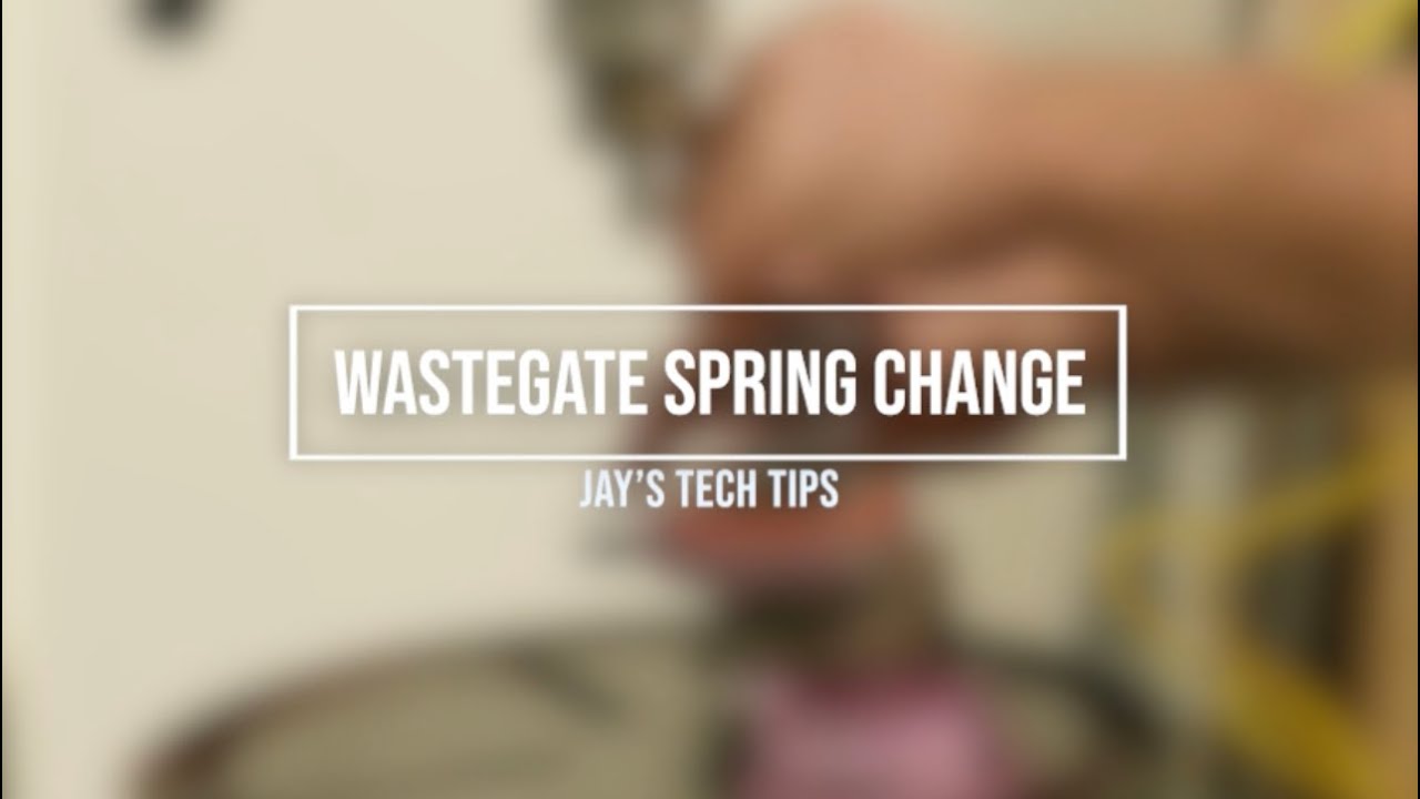 How To Change Your Wastegate Springs, Quickly & Safely Jay Tech Tips YouTube