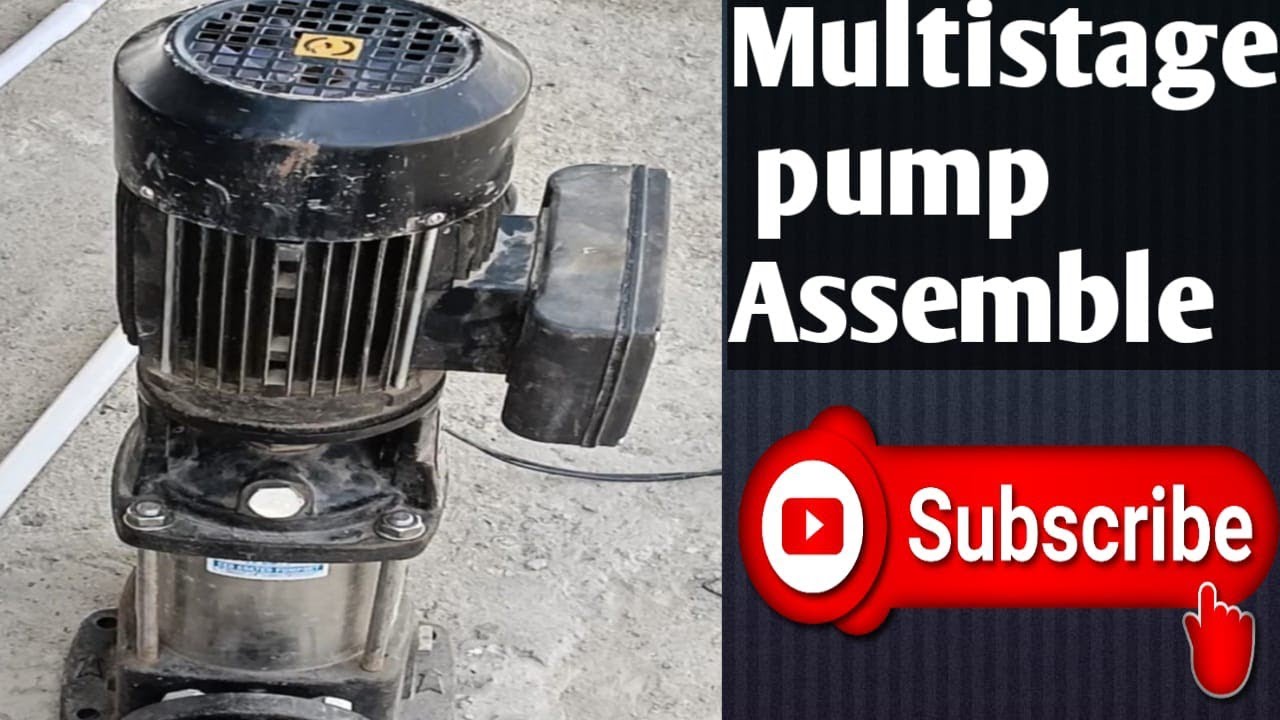 Multistage high pressure pump repair,RO, Boiler feed, YouTube