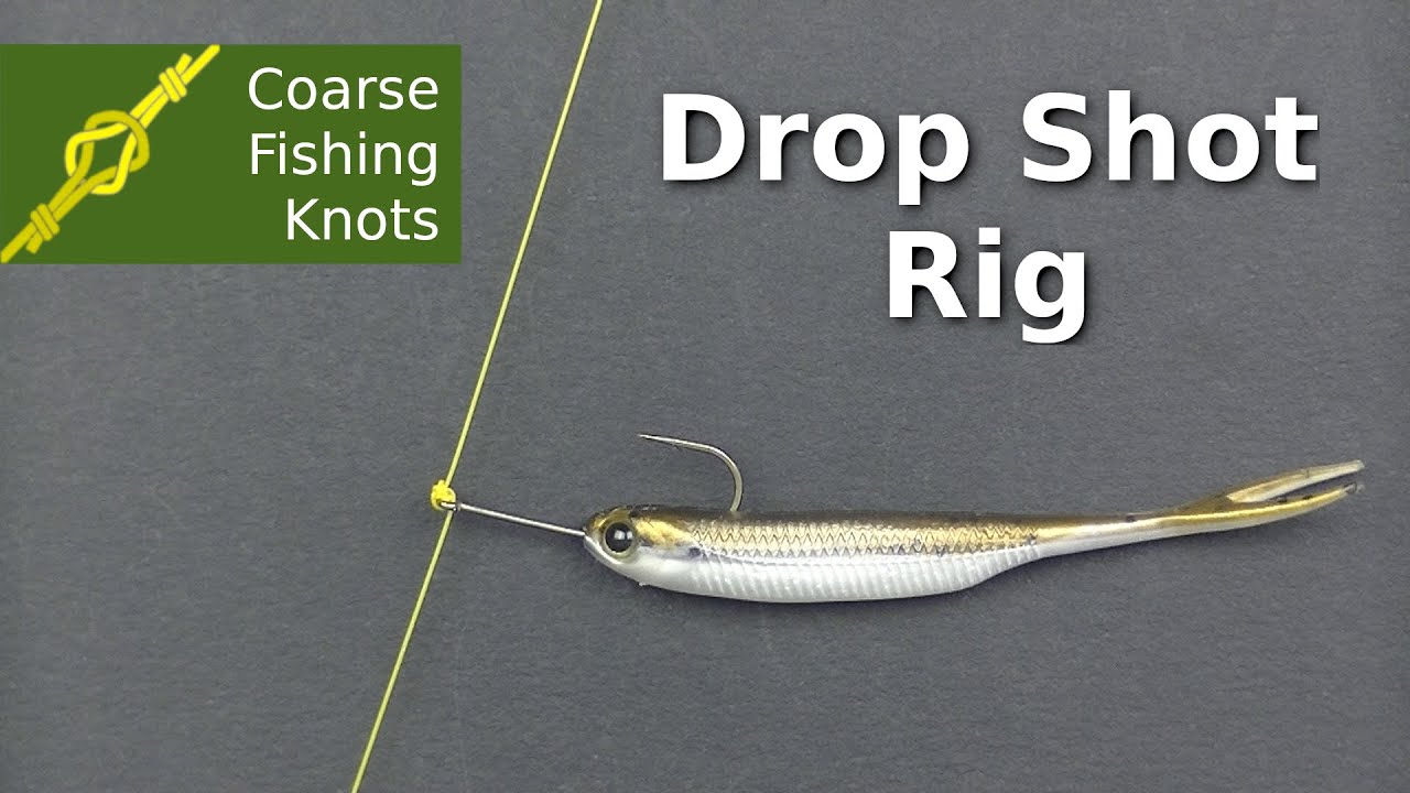 How to tie a drop shot rig 