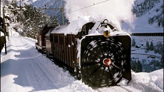 Xrot 100 Dampfschneeschleuder der SBB, Die kalte Kesselprobe, Henschel Rotary cold Steam Boiler Test