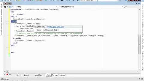 كيفية تغير شكل البرنامج اثناء التنفيذ في الدلفيي   how to change skin at run time in delphi