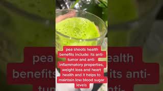 The Benefits Of Pea Sprouts