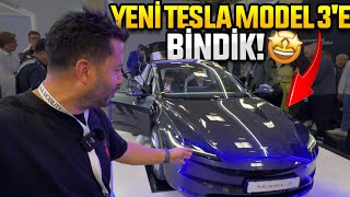 Yeni Tesla Model 3'e bindik! (İLK KARŞILAŞMA) - TR'DE İLK!