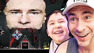 Geometry Dash TRY NOT TO LAUGH CHALLENGE