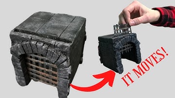 Modular Stone Gate for D&D | Wargaming Terrain Tutorial