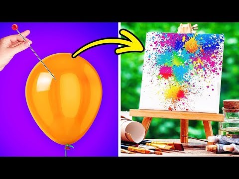 Vídeo: Técnicas De Pintura Negativa Para Arte Abstrata