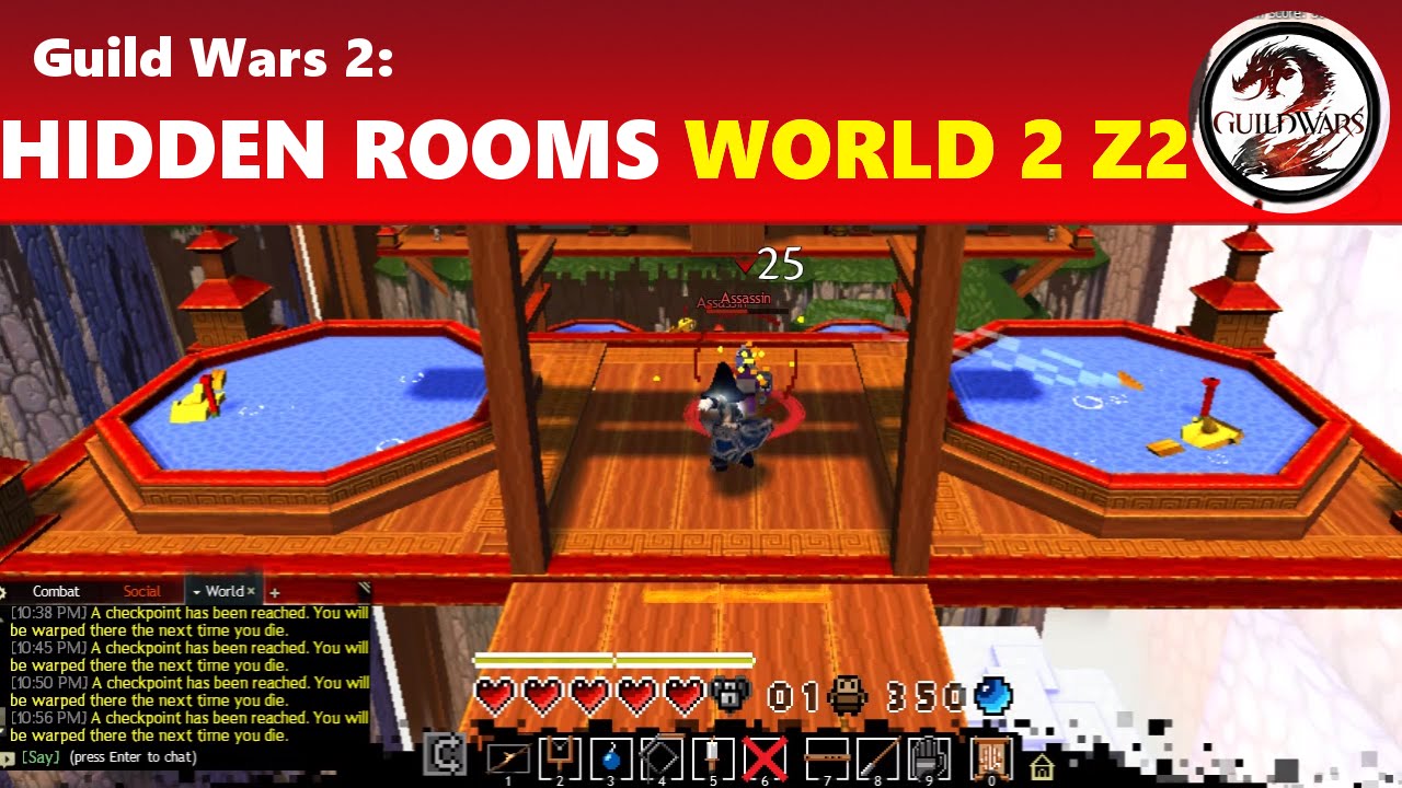 Guild Wars 2: Super Adventure Box World 2 Zone 2 Hidden Rooms | Bachelor of Secrets - YouTube