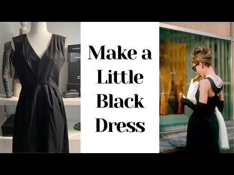 black dress with holes down the side
