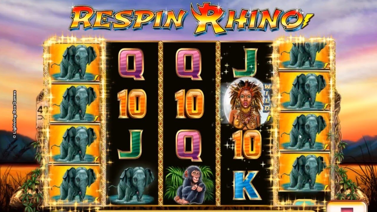 Chasse au BONUS RESPIN + MISS JOKER 🦏 Slot : Respin Rhino 🦏 - YouTube