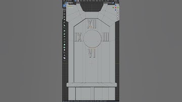 [Grandfather Clock] Blender Low Poly Modeling Day 160/365